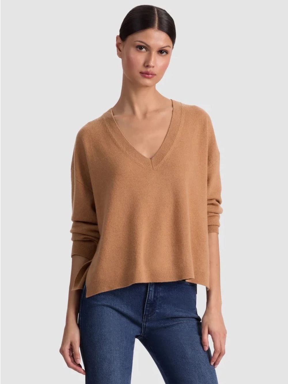 Alice & Olivia Williams Cashmere Pullover Sweater